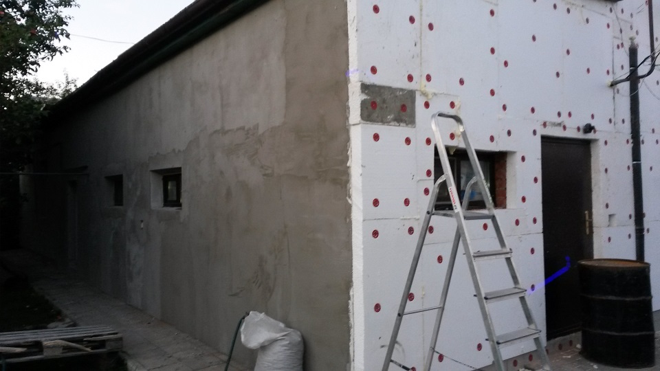 Начало работ по отделке мокрым фасадом Бугуруслан Башкирия